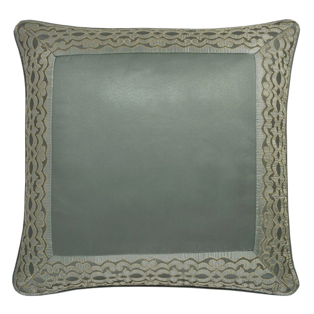 J. QUEEN NEW YORK SANTINO EURO SHAM in Jade